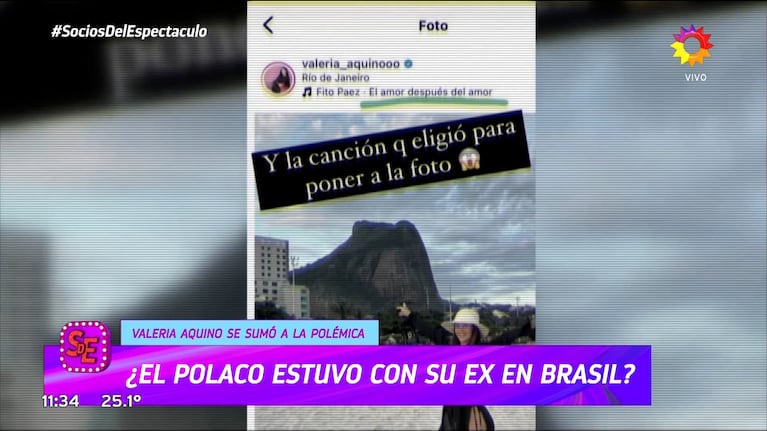 La picante reacción de Barby Silenzi tras los provocadores posteos de Valeria Aquino, ex del Polaco