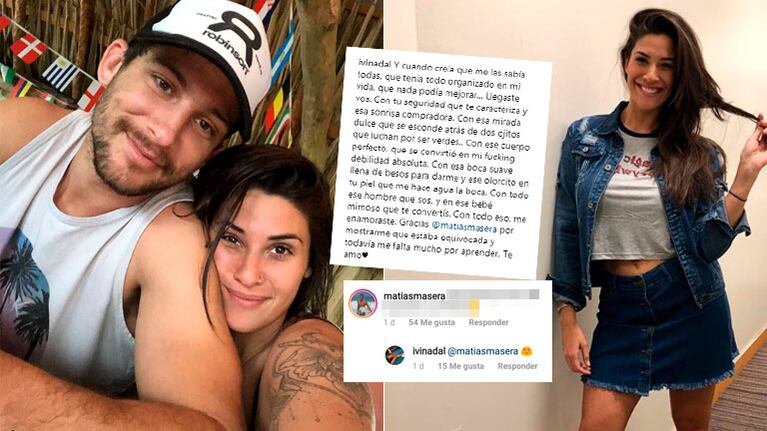 La pícara declaración de amor de Ivana Nadal a su novio: Ese cuerpo perfecto se convirtió en mi debilidad