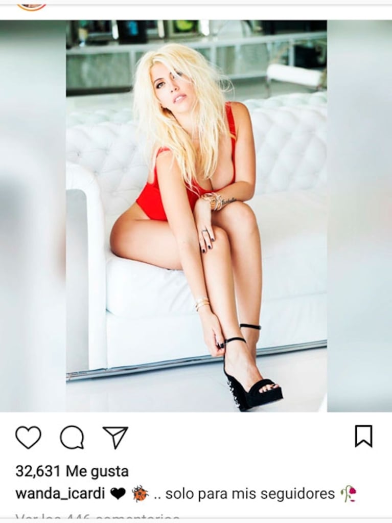 La pícara indirecta de Wanda Nara a Mauro Icardi por dejarla de seguir en Instagram 