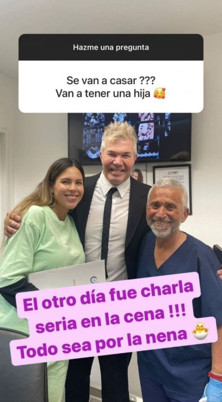 La pícara respuesta de Barby Franco cuando le consultaron si se casará con Fernando Burlando