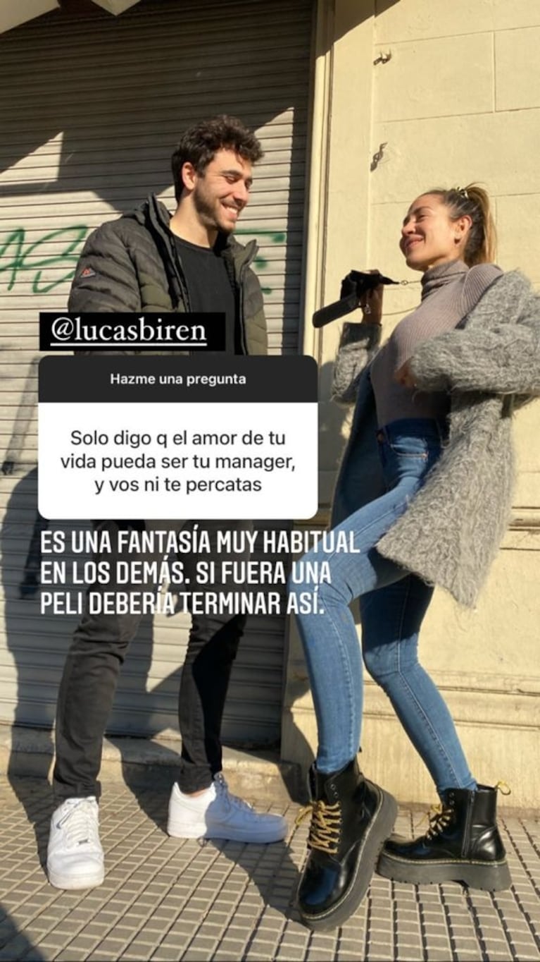 La pícara respuesta de Jimena Barón sobre si su representante es el amor de su vida: "Es una fantasía muy habitual"