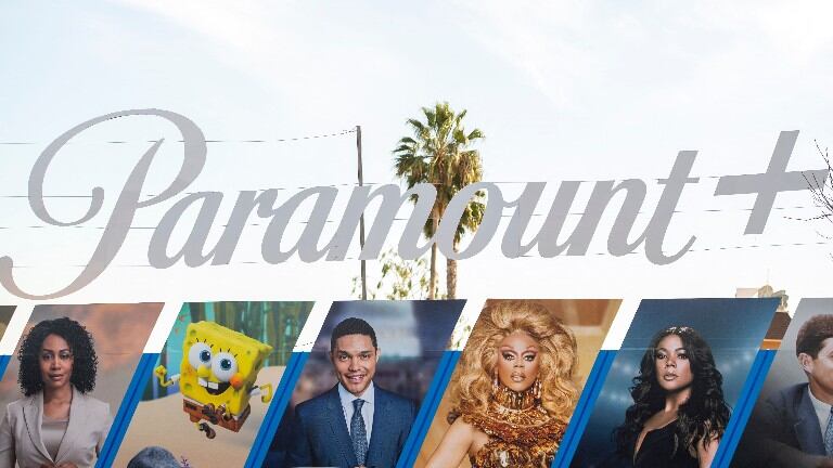 La plataforma de streaming Paramount+ llegará mañana a la Argentina. Foto: AFP.