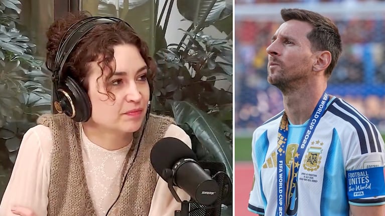 La polémica opinión de Julia Mengolini sobre Lionel Messi que generó repudio en redes sociales