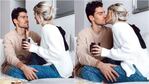 La postal a puro mimo de Cande Ruggeri con su novio a la mañana (Fotos: Instagram)