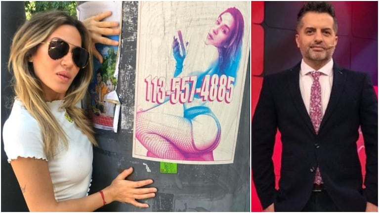 La postura de Ángel de Brito en medio de la polémica por el afiche de Jimena Barón (Fotos: Web)