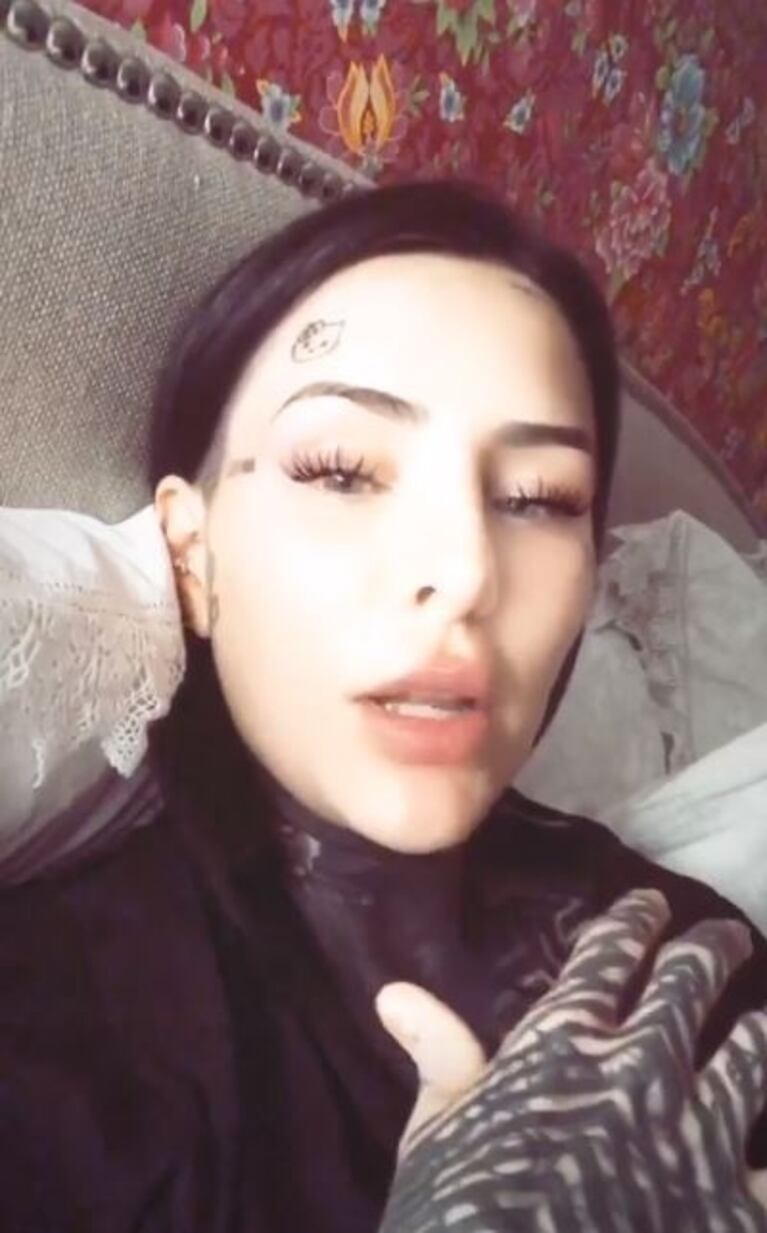 La preocupación de Cande Tinelli por su aspecto físico en cuarentena: "Debajo de este filtro hermoso soy un cuco, doy miedo"