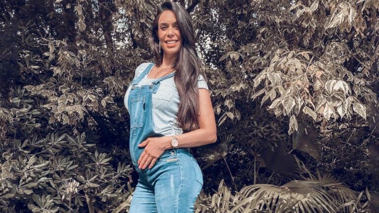 La preocupación de Sabrina Ravelli en la recta final de su embarazo (Foto: Instagram)