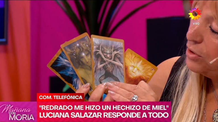 La preocupante predicción en vivo sobre Luciana Salazar (captura de eltrece)