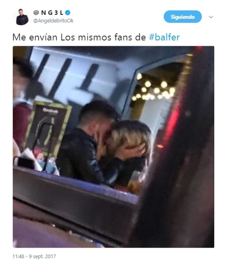 La primera foto de Fede Bal y Laurita Fernández, a los besos tras la reconciliación