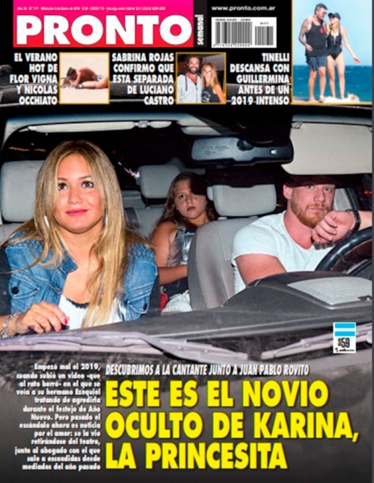 La primera foto de Karina La Princesita y su hija junto al abogado Juan Pablo Rovito, ¿que confirma el romance?