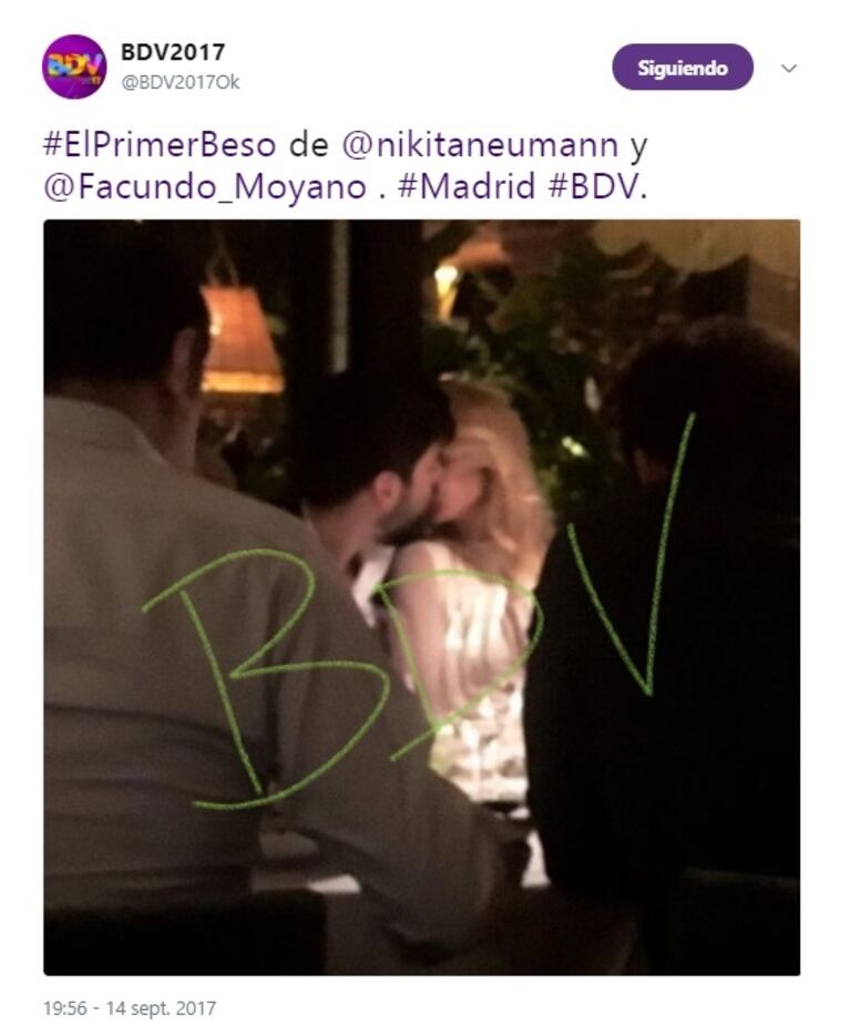 La primera foto de Nicole Neumann y Facundo Moyano, juntos y apasionados en Madrid