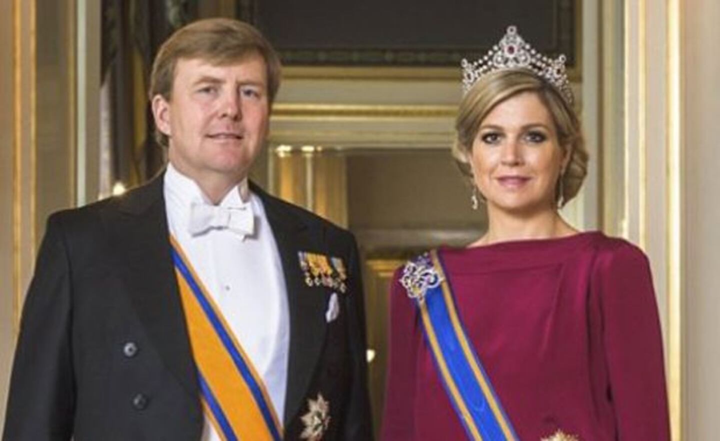 La primera foto oficial de Máxima como reina. (Foto: Facebook)