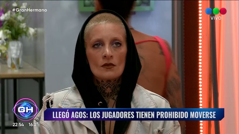 La primera reacción de Furia tras la visita de Agostina a la casa de Gran Hermano 2023: qué dijo y qué hizo