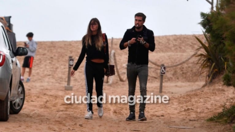 ¡La primera reconciliación del verano! Lucia Celasco y Joaquín Rozas, juntos en Punta del Este