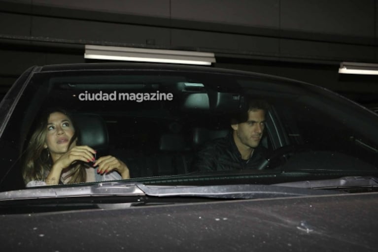 La primera salida oficial de Jimena Barón y Juan Martín del Potro como novios: cena con amigos y mucha complicidad