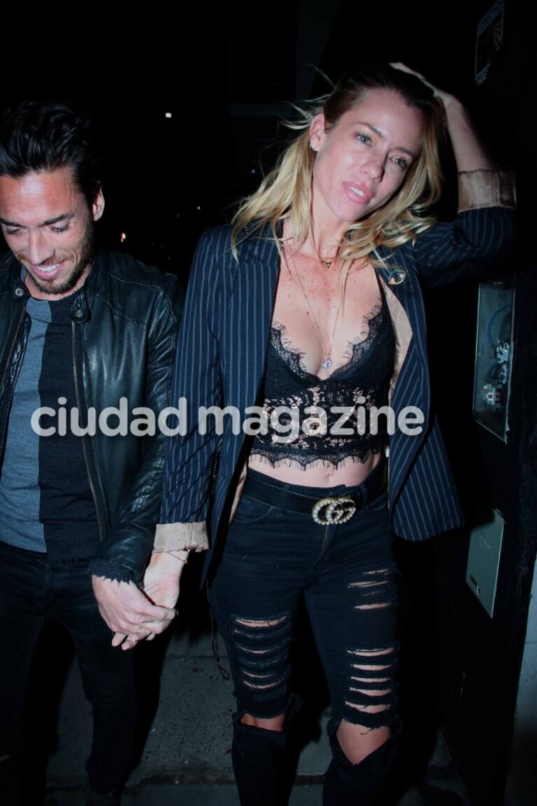 La primera salida pública de Nicole Neumann y Matías Tasin: risa y complicidad en la noche porteña