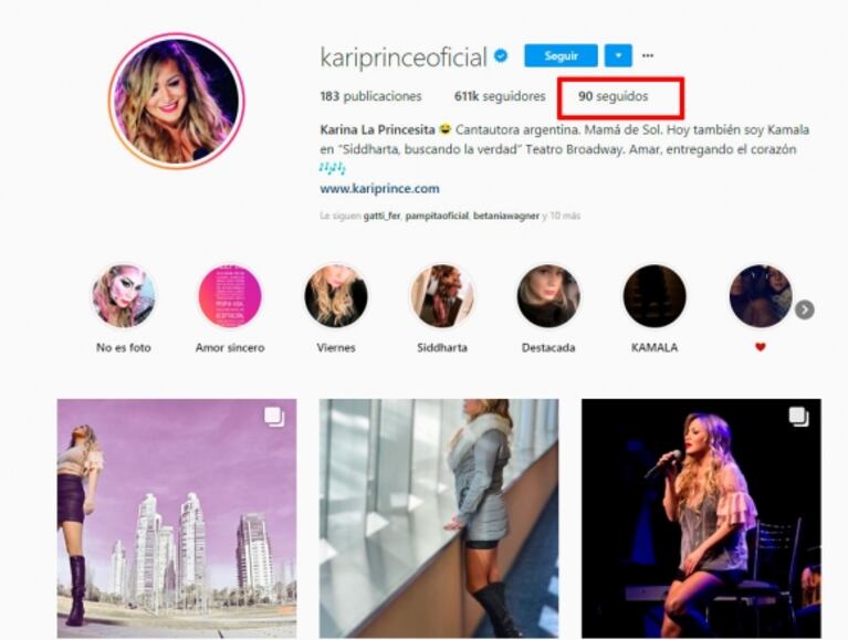 La Princesita Karina contó cómo se dio cuenta que el Kun Agüero la bloqueó en Instagram... ¡y es tremendo!
