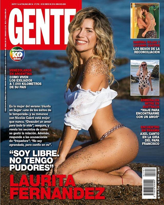 La produ de fotos súper sexy de Laurita Fernández para Gente 
