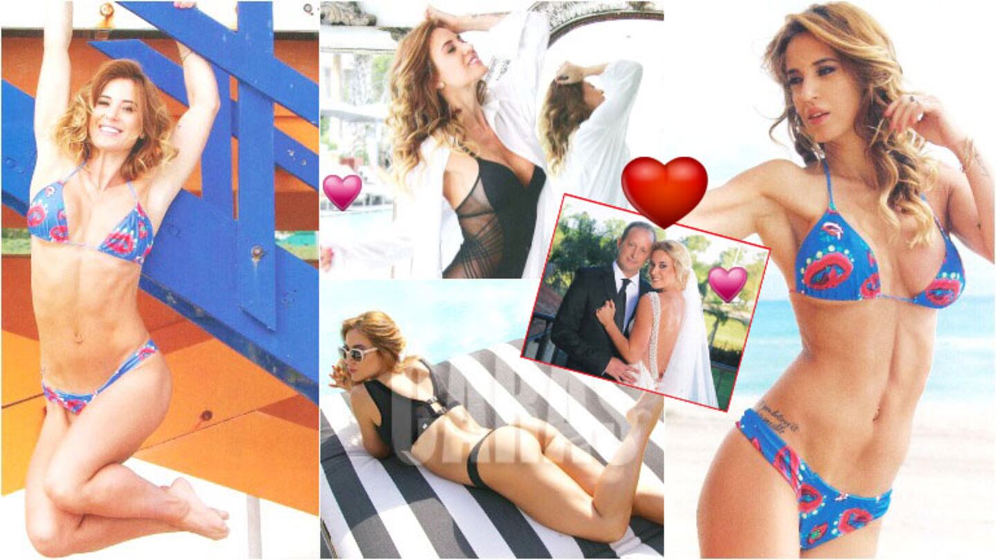 La producción sexy de Jésica Cirio y su relación con Insaurralde (Fotos: revista Caras)