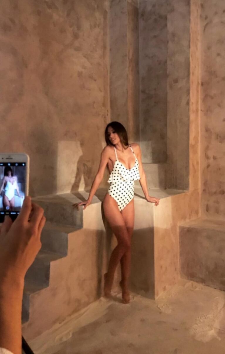 La producción sexy de Pampita, en medio de la polémica salida de su programa