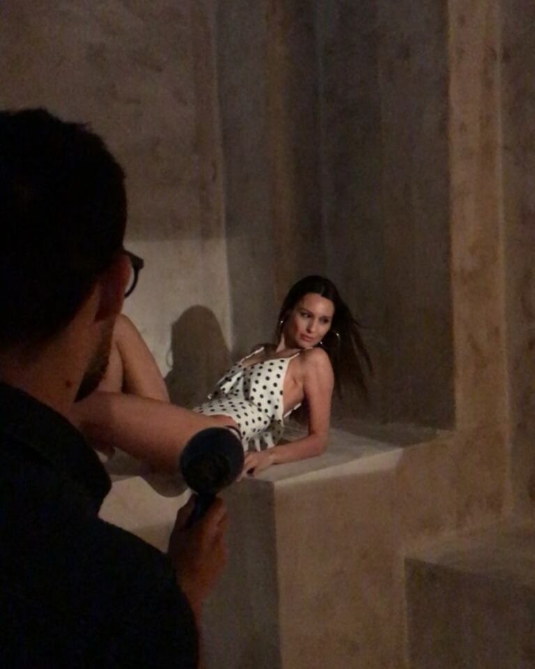 La producción sexy de Pampita, en medio de la polémica salida de su programa