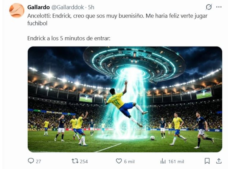 La profecía que desató una ola de memes y reacciones en redes sociales (Foto: Captura de X).