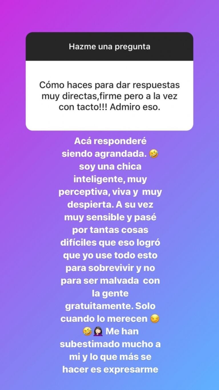 La profunda reflexión de La Princesita al analizar su 2019: "Me faltó ser menos bolu…, más fría y calculadora"