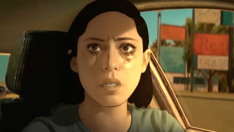 La propuesta visual no se parece a la mayoría de las animaciones actuales: su textura entre lo real y lo dibujado te mete en un estado casi hipnótico.