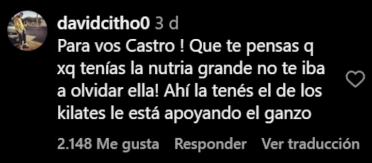 La química de Flor Vigna y el cantante de 18 kilates en su nuevo clip impactó a sus fans: “Para vos, Castro”