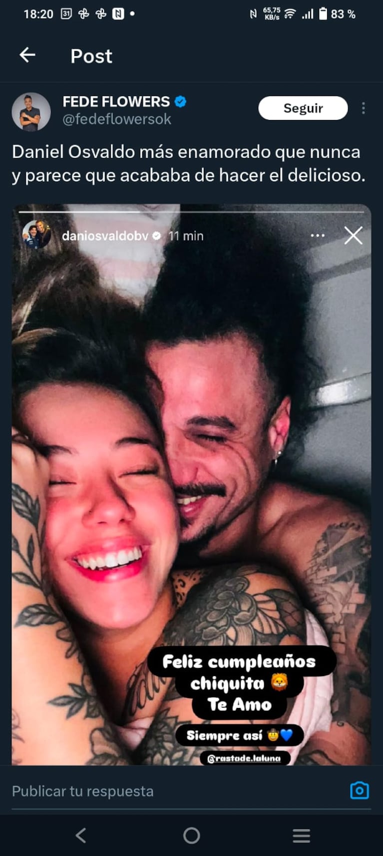 La Rasta y Daniel Osvaldo.