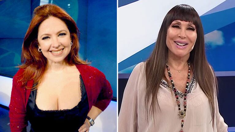 La reacción de Andrea del Boca tras la furia de Moria Casán