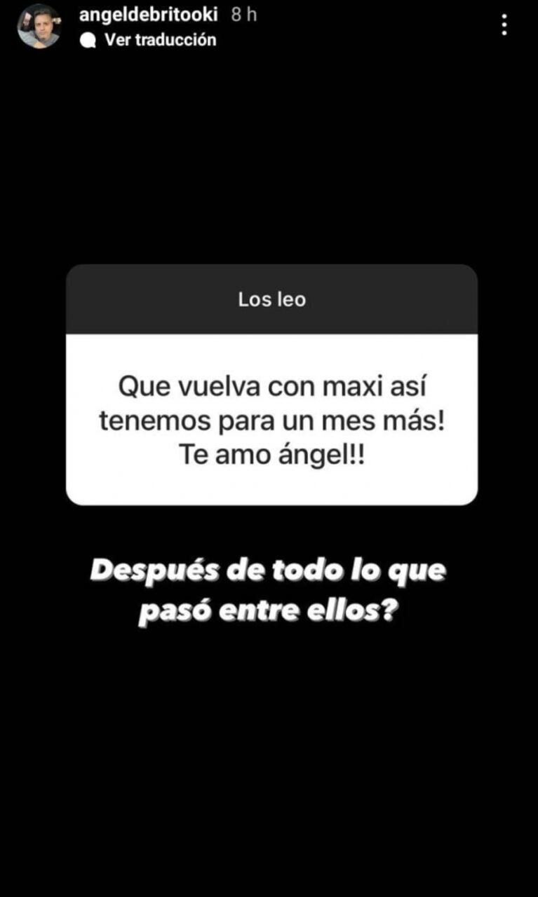 La reacción de Ángel de Brito ante la posibilidad de una reconciliación de Wanda Nara y Maxi López: "¿Después de todo lo que pasó?"