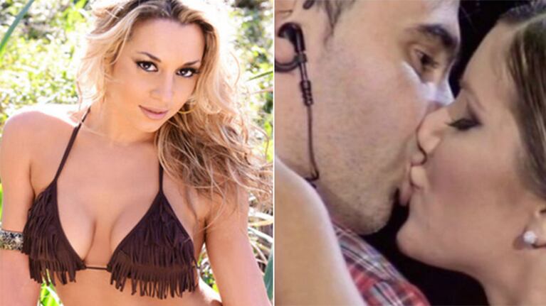 La reacción de Barby Reali tras el beso de Laurita y Hoppe. Foto: Web.