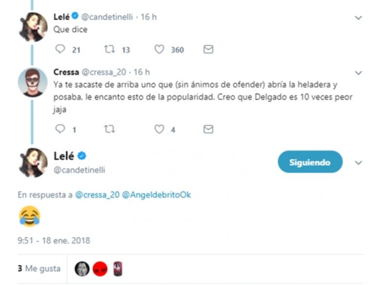 La reacción de Cande Tinelli al recibir una insólita propuesta romántica de Francisco Delgado: "¿Qué dice?"