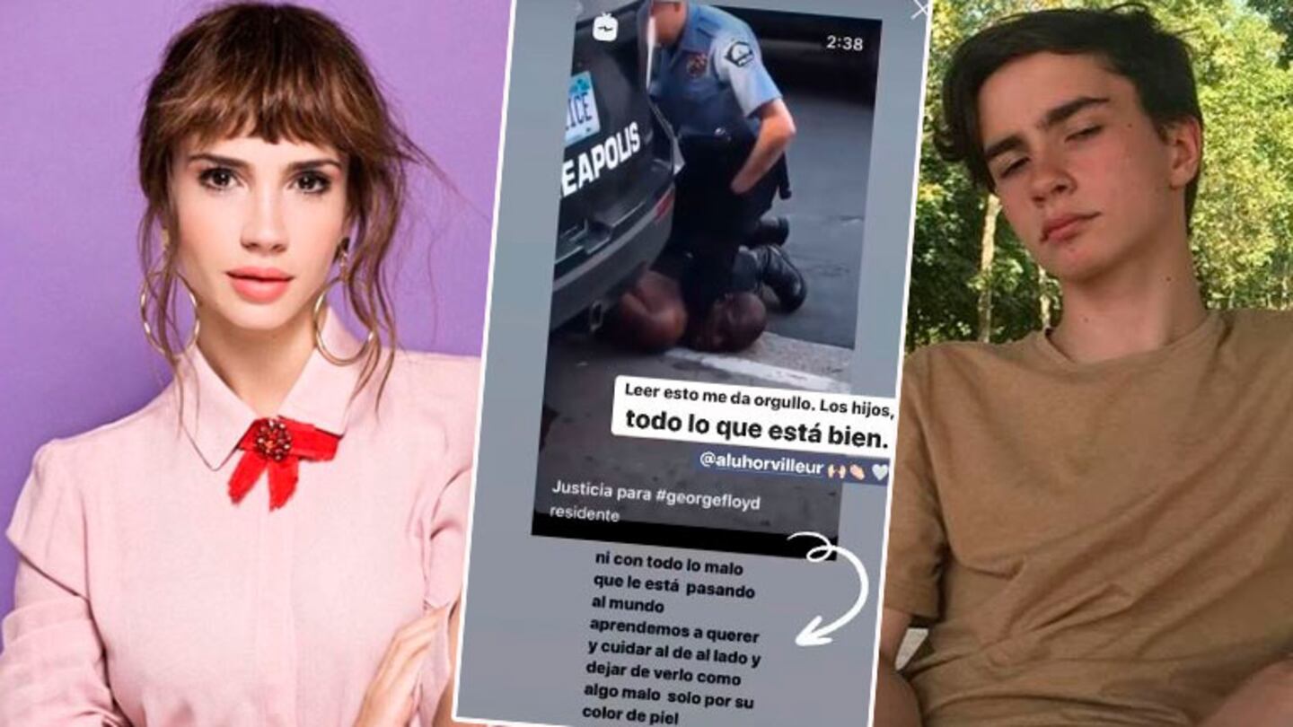 La reacción de Celeste Cid luego de que su hijo repudiara un brutal asesinato racial: Leer esto me da orgullo