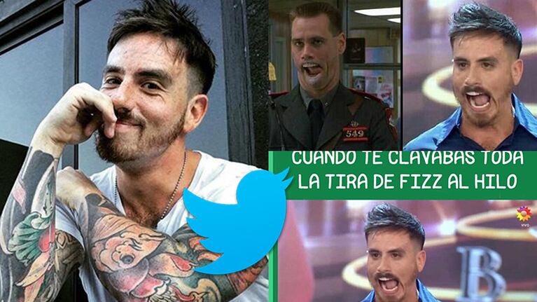 La reacción de Fede Bal al ver en Twitter los memes de su cara en la final del Bailando