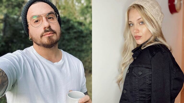La reacción de Fede Bal tras las palabras de Barbie Vélez sobre su salud (Fotos: Instagram)