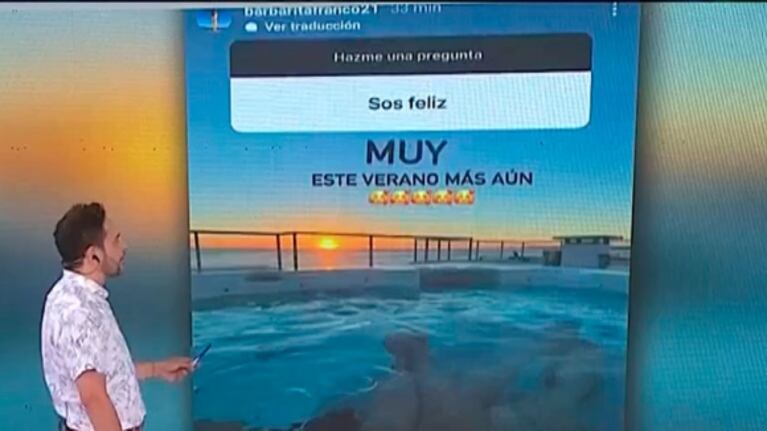 La reacción de Fernando Burlando ante el rumor de embarazo de Barby Franco: "Me lo negó tajante"