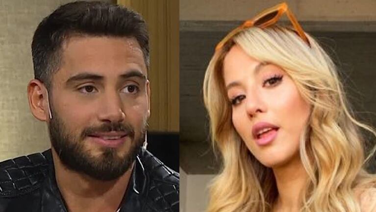 La reacción de Flor Vigna al escuchar a Nico Occhiato hablando al aire de su canción.