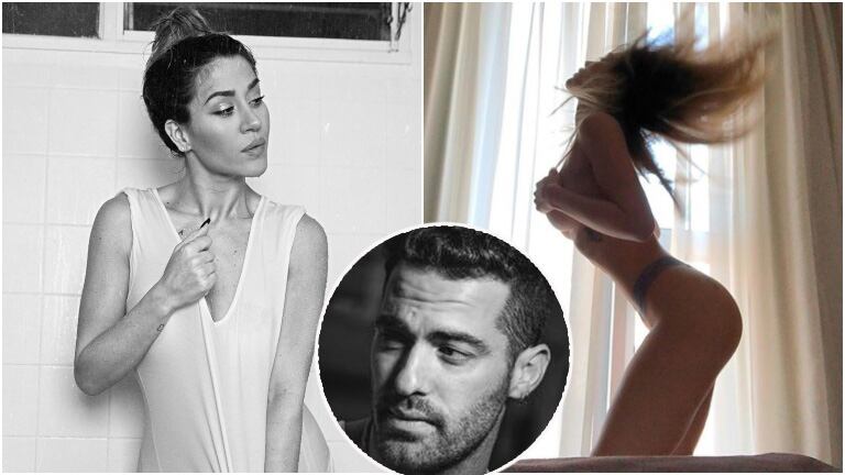 La reacción de Jimena Barón ante la crítica por subir una foto desnuda, a poco de separarse de Caiazza (Fotos: Instagram y Web)
