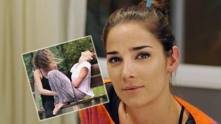 La reacción de Juana Viale tras las fotos mimosas con su amiga (Foto: Paparazzi y web)