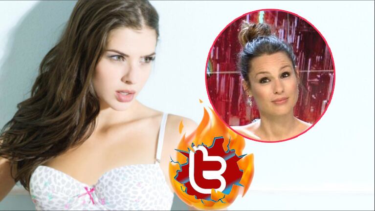 La reacción de la China Suárez luego de que su nombre sonara como posible reemplazo de Pampita en Bailando 2018 (Fotos: Web)