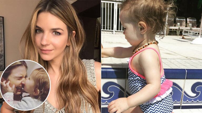 La reacción de la hija de Marcela Kloosterboer al probar la carne: Fer le dio a probar ¡y le encantó!