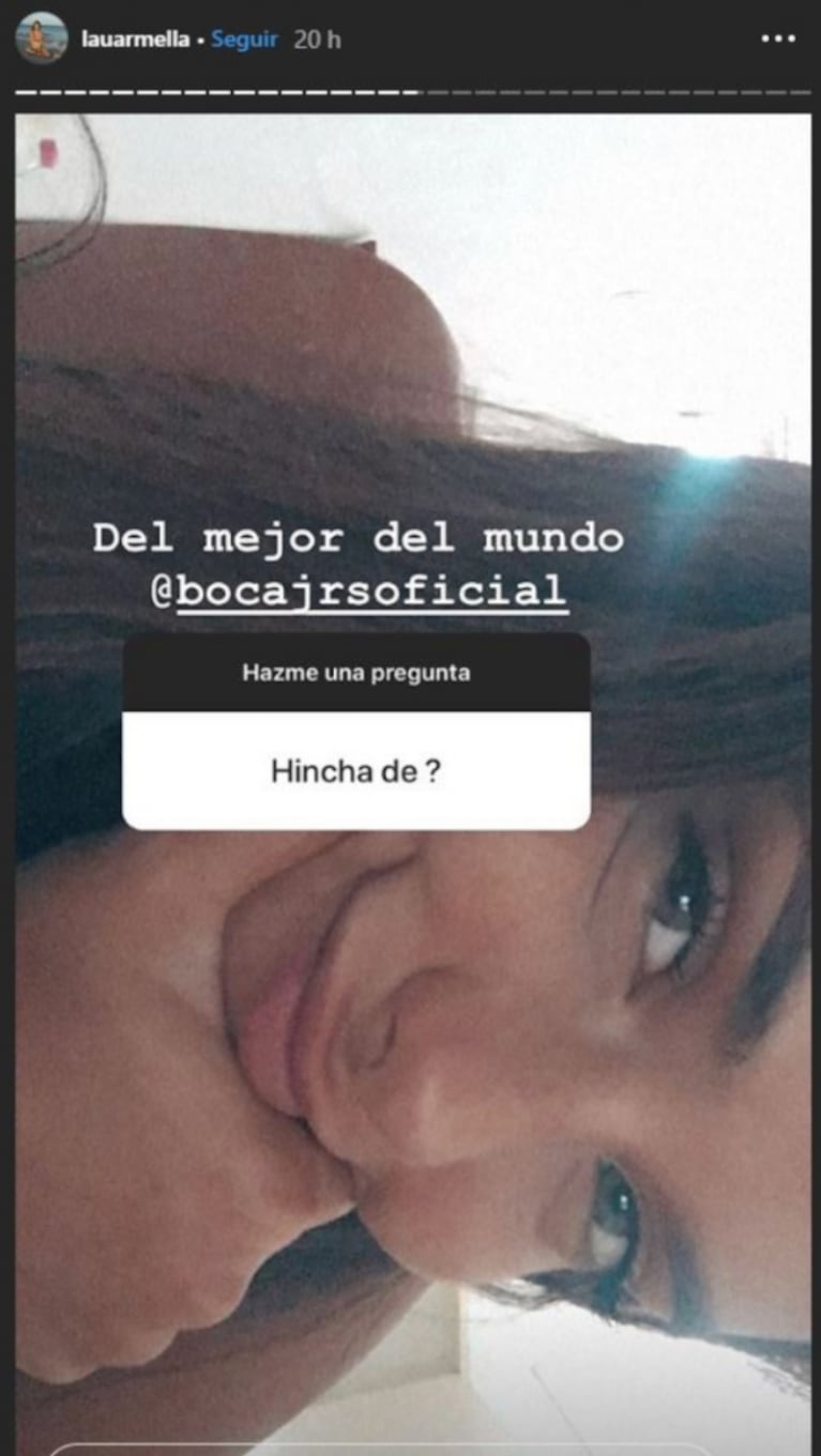 La reacción de la modelo e influencer Laura Armella cuando le preguntaron por la versión de romance con Nicolás Capaldo: "Otra vez..."