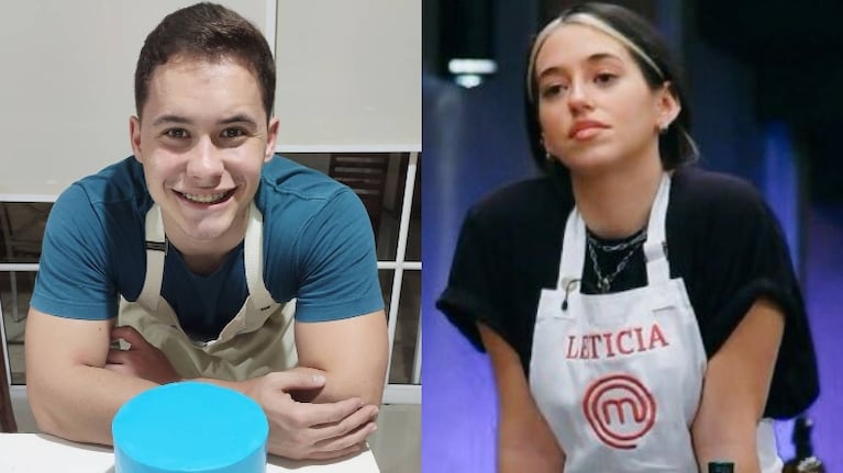 La reacción de Leticia Sicialini cuando Ángelo de Bake Off le declaró su amor: No juegues con mis sentimientos