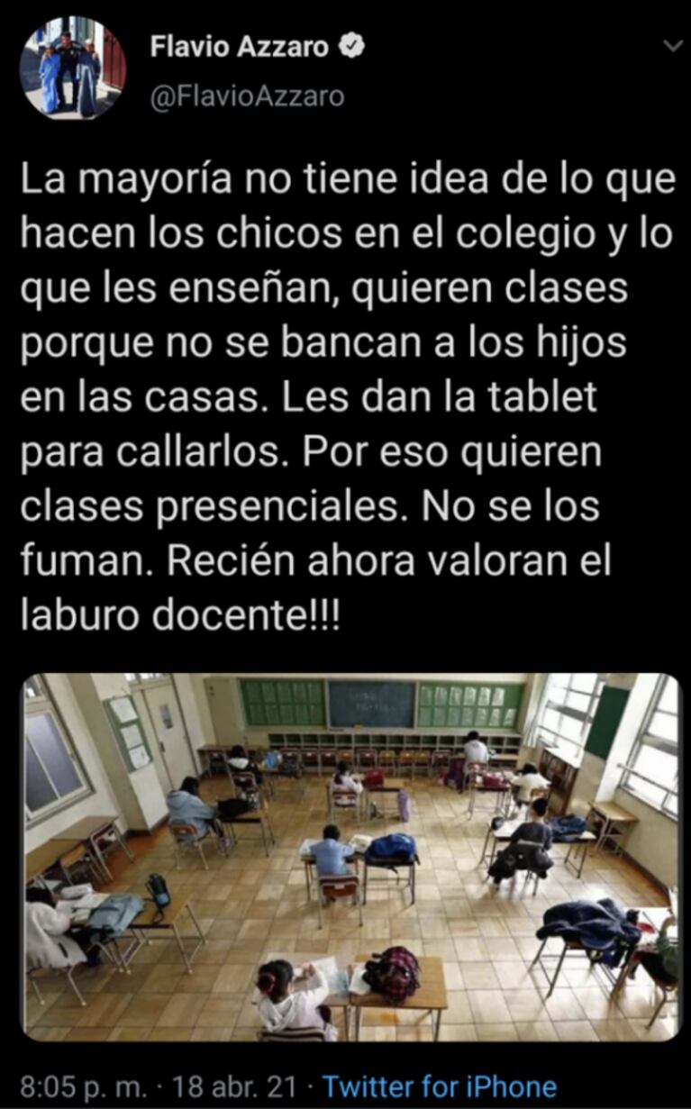 La reacción de los famosos tras el fallo a favor de la vuelta a las clases presenciales