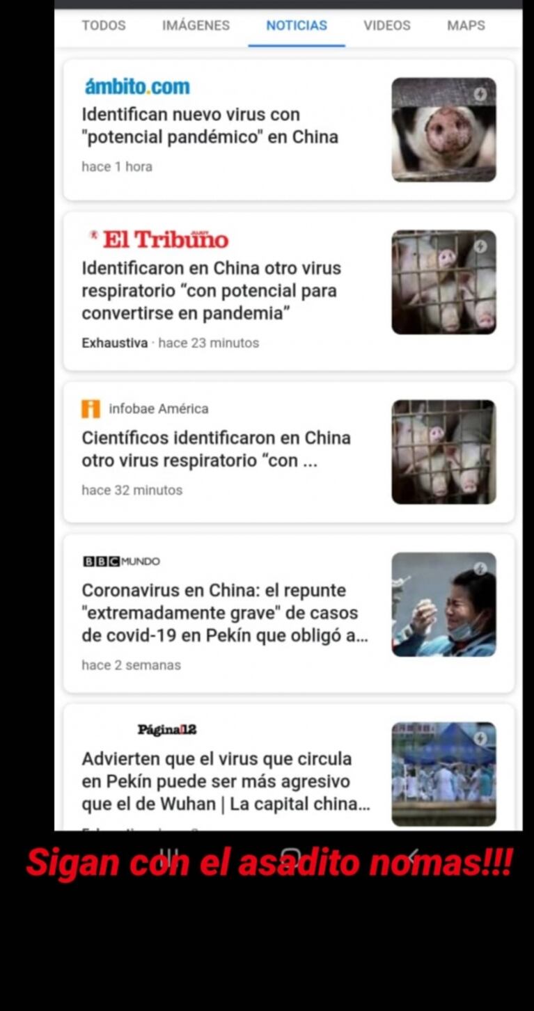 La reacción de los famosos tras la noticia de que en China hay un nuevo virus con potencial para convertirse en pandemia