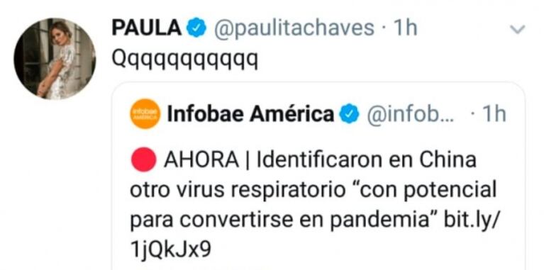 La reacción de los famosos tras la noticia de que en China hay un nuevo virus con potencial para convertirse en pandemia 