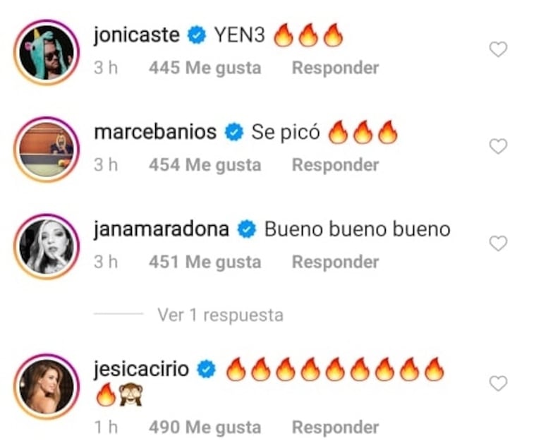 La reacción de los famosos tras ver el video de Lali Espósito besando apasionadamente a otra mujer