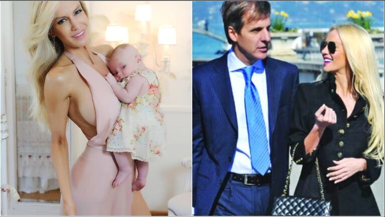 La reacción de Luciana Salazar tras los rumores de que su hija lleve el apellido de Redrado (Fotos: Instagram y Web)